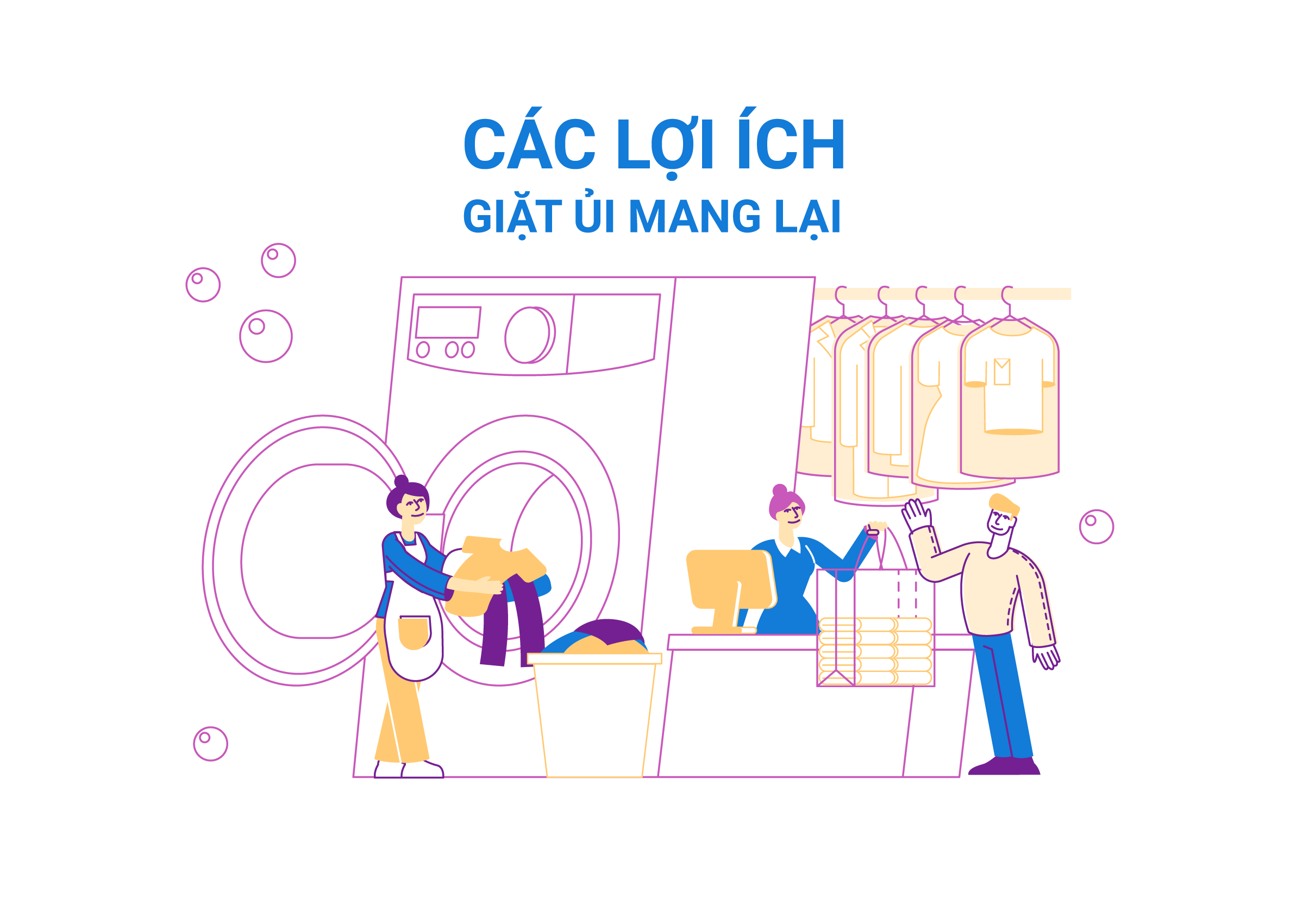 Các Lợi Ích Mà Dịch Vụ Giặt Ủi Mang Lại