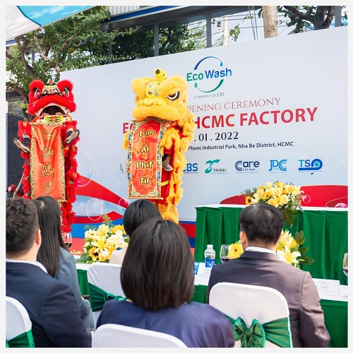 Lễ Khánh Thành Nhà Máy Ecowash HCMC
