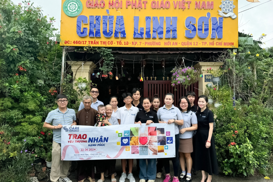 EcoWash HCMC Viết Tiếp Hành Trình “Trao Yêu Thương - Nhận Hạnh Phúc”