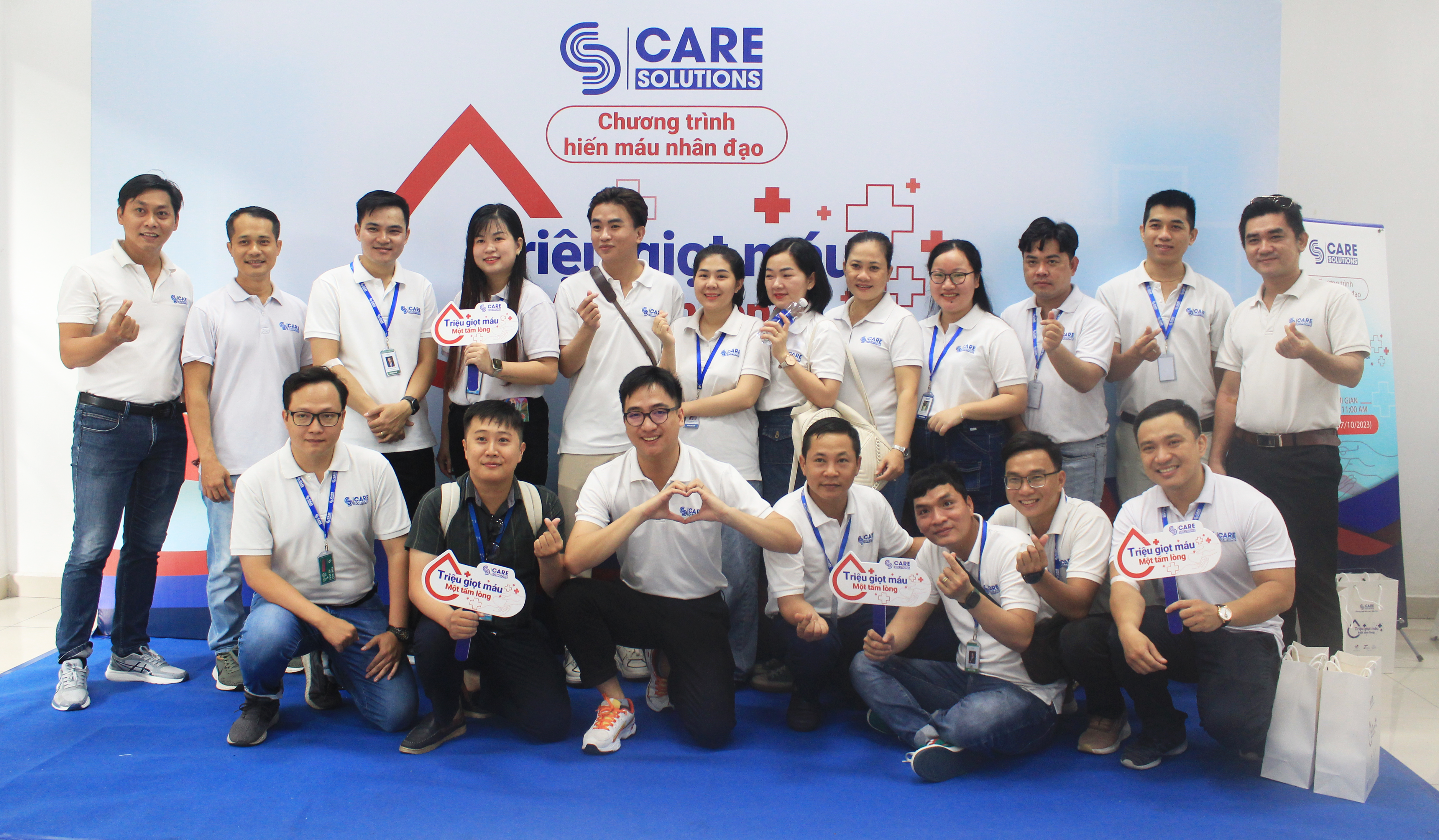 EcoWash HCMC Tham Gia Sự Kiện Hiến Máu Nhân Đạo “Triệu Giọt Máu – Một Tấm Lòng”