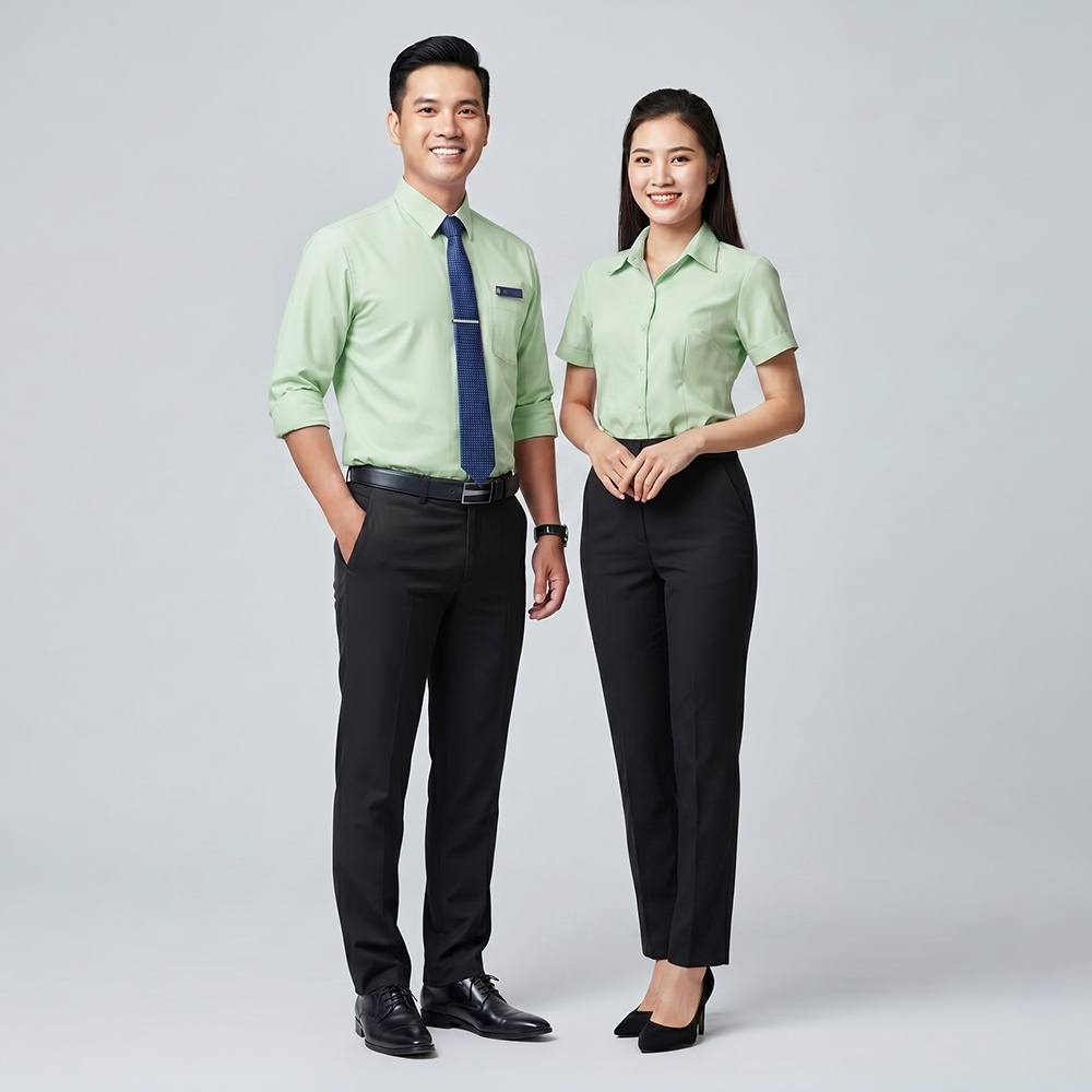 Bộ sơ mi công sở