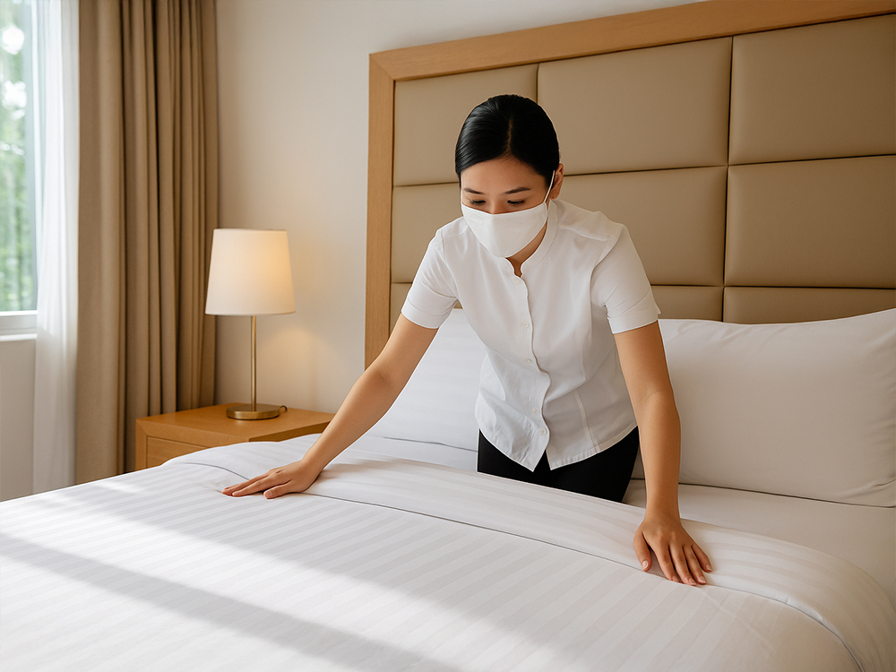 Dịch Vụ Giặt Chăn Ga Gối Khách Sạn Trọn Gói
