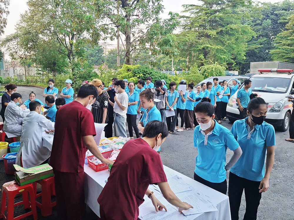 EcoWash Factory Organizes Periodic Health Check-Ups for Personnel
